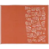 Rento Pino Sauna Kleed - Oranje/Bruin - 50x60 cm