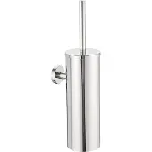 Guido Gusto Wc-borstel chroom compleet gesloten wandbevestiging
