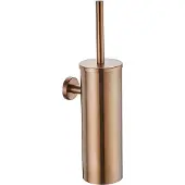 Guido Gusto Wc-borstel copper compleet gesloten wandbevestiging