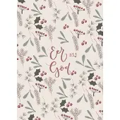 MajesticAlly Kerstkaart Marjolein 'Eer zij God' ' 12 stuks met envelop