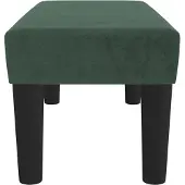 vidaXL | Bank | Donkergroen 70 x 30 x 30 cm Fluweel