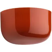 Flos Bellhop Wall Up muurlamp Brick red