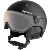 Sinner Titan Visor Trans+ Vizierhelm Zwart 50-54