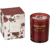 J-Line Geurkaars Romance Life Mimosa&Rosa Rood Large-70H