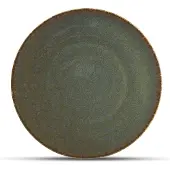 BonBistro Plat bord 21cm groen Cirro (Set van 6)