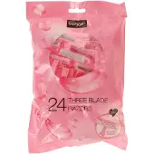 Sence 3x Wegwerpmesjes Three Blades Vrouwen 24 Stuks