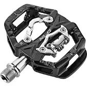 Xlc ATB Combi PD-S14 – Fietspedalen MTB & ATB – Antislip – 9/16" – Aluminium – Zwart