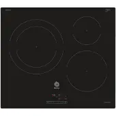 Balay 3EB865ERS, zwart, inbouwmodel, 60 cm, inductiekookplaat met zones, glas, 3 zones