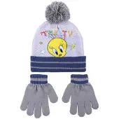 Cerda Group Tweety kids pet+ handschoenen set