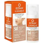 Ecran Anti Bruine vlekken Zonnebrandlotion ECRAN SUNNIQUE COLOR Ecran Spf 50+ (50 ml) 50+ (50 ml)