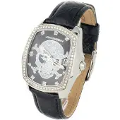 Chronotech CT7896LS-102 horloge. Quartz, zwart. Damesmodel.