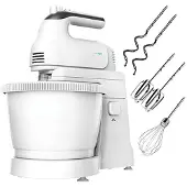 Cecotec Powertwist 500 Gyro, staande mixer, wit, geschikt voor hakken, kneden, mengen en mixen, 3,5 liter inhoud, bediening met knoppen, 500 watt