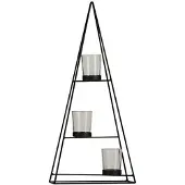 House of Seasons Waxinelichthouder - Kerst Accessoires - 48 cm -