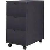 vidaXL Ladekast 33x45x60 cm zwart