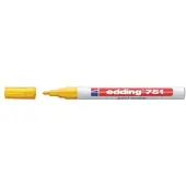 Edding Lakmarker | geel | streepbreedte 1-2 mm ronde punt | 10 stuks - 4-751005
