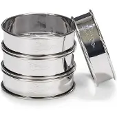 Patisse 2048097 cercle à biscuit acier inoxydable