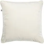 Dutch decor - FINN - Kussenhoes velvet 45x45 cm - Snow White - wit