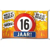Paper Dreams Gevel vlag - 16 jaar Polyester Paperdreams Vlag