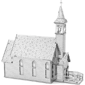 Fascinations Metal Earth - The Old Country Church - 3d Puzzel