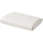 vidaXL Afdekzeil, 650 g/m², 4x5 meter, wit
