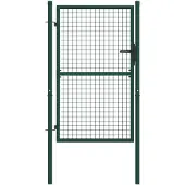 vidaXL Hekpoort staal 100x125 cm groen