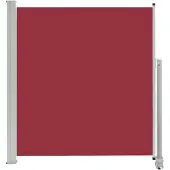 vidaXL Tuinscherm uittrekbaar 140x300 cm rood