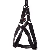 Martin instap tuig voor hond nylon zwart 70-90x2,5 cm