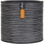 Capi Europe Bloempot Nature-Rib Zwart D 13 H 11,5 Cm