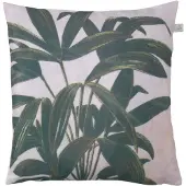 Dutch decor - LUNA - Sierkussen 45x45 - wit / beige - botanisch