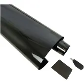24hShop raamfolie 300 x 76 cm kunststof zwart