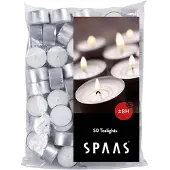 Spaas Tealights 50 - 8 hours kaarsen