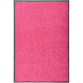 vidaXL Deurmat wasbaar 60x90 cm roze