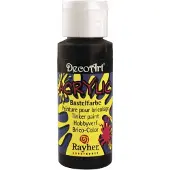 Rayher Hobby Tube zwarte hobby verf 59 ml - Hobbyverf