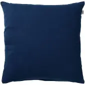 Dutch decor - JAMES - Kussenhoes 45x45 cm - duurzaam katoen - effen kleur - Insignia Blue - donkerblauw