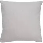 Dutch decor - JAMES - Sierkussen 45x45 cm - duurzaam katoen - effen kleur - Micro Chip - lichtgrijs