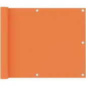 vidaXL Balkonscherm 75x500 cm oxford stof oranje
