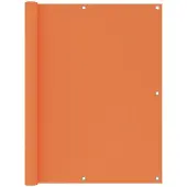 vidaXL Balkonscherm 120x400 cm oxford stof oranje
