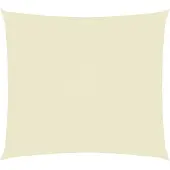 vidaXL Zonnescherm rechthoekig 6x7 m oxford stof crèmekleurig