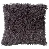 Dutch decor - WODDY - Sierkussen donker grijs 45x45 cm