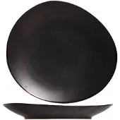 Cosy & Trendy Gebaksbordje Vongola Black - 15 x 14 cm