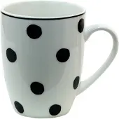 Clayre & Eef Witte Mok 12*8*10 cm / 350 ml BDMU