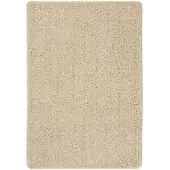 vidaXL Vloerkleed shaggy anti-slip 120x170 cm crèmekleurig
