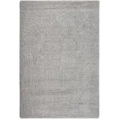 vidaXL Vloerkleed shaggy anti-slip 140x200 cm lichtgrijs