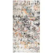 vidaXL - Buitenkleed - platgeweven - 80x150 - cm - meerkleurig