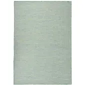 vidaXL Buitenkleed platgeweven 160x230 cm turquoise