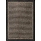 vidaXL Buitenkleed platgeweven 140x200 cm donkerbruin