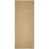 vidaXL Vloerkleed 100x250 cm natuurlijk sisal