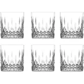 Mammoet Waterglas Rose 33 cl Transparant 6 stuks