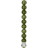 House of Seasons House of Season Kerstballen - 10x st - kunststof - donkergroen - 6 cm - Kerstbal