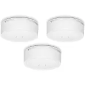 Alecto Draadloze koppelbare rookmelder 10 jaar, 3 pack Alecto Wit